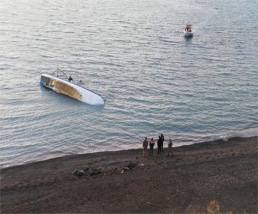 Boat Sinks-Aegean Sea-11 Migrants-8 Children died (File Photo)