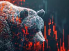 Benchmark indices Sensex and Nifty ended lower on Wednesday as investors turned cautious ahead of the US Federal Reserve’s policy announcement later in the day.